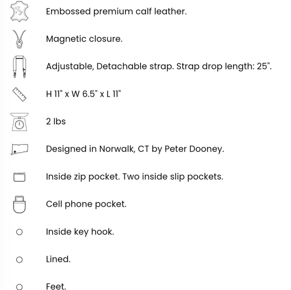 Dooney & Bourke Ostrich Domed satchel/ Tan - Picture 5 of 11